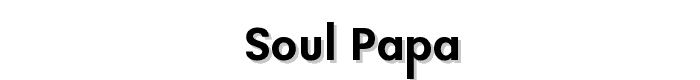 Soul Papa font